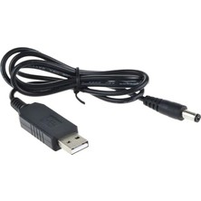 To 12V Kablolu Voltaj Yükseltici USB 700MA Adaptör Soket Modem