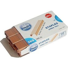 24/6 Zımba Teli Sarı 1000 Li Kutu (1551)