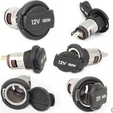 Çakmak Soketi Kapaklı 12V 180W