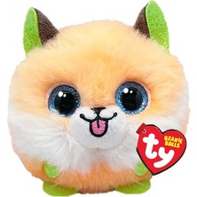 Sherbet Tilki Beanie Balls 3 Inç | Beanie Baby Yumuşak Pelüş Oyuncak | Koleksiyon Parçası Yumuşak Kumaş Oyuncak, Standart