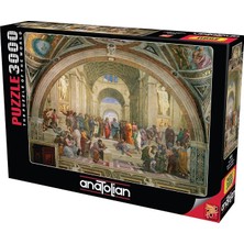 Puzzle - Atina Okulu / 3000 Parça Puzzle, #4933