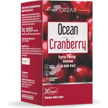 Cranberry Takviye Edici Gıda 30 Kapsül