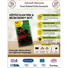Trendhomm Okul Deney Seti - Elektrik Devre ve Ampul Deney Seti