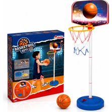 Dede Basketbol Seti Ayaklı Çocuk Basket Potası Toplu Oyun Seti 3+ Yaş