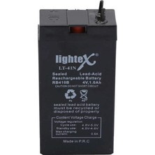 Magicool Lightex LT-41N 4V 1.0AH Işıldak Fener Aküsü