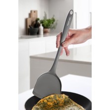 Neoflam Silikon Geniş Spatula Gri