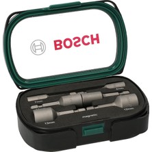 Bosch Professional Accessories Lokma Anahtarı Ucu Seri, Yeşil, 6 Adet