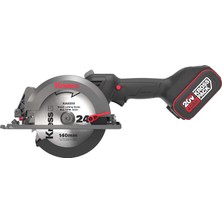 Kress KUE11 20VOLT 4.0AH. Li-Ion 140MM Çift Akülü Kömürsüz Profesyonel Çok Amaçlı Daire Testere