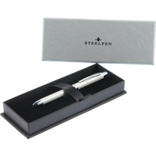 Steelpen 430-4 3 Fonksiyonlu Tükenmez Kalem Beyaz