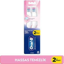 Oral-B Pro-Sensitive Advanced Hassas Temizlik Diş Fırçası, Ekstra Yumuşak, 2 Adet (3 Paketi)