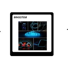 Ekolmaks Neon Ip Kablo 2 mt Buz Mavi