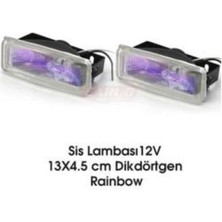Ekolmaks Sis Lambası Dikdörtgen Raınbow 13X4.5 cm