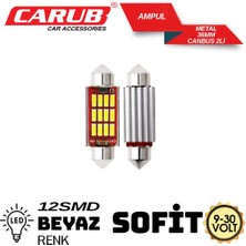 Ekolmaks Sofit Ledli Beyaz Smd 12 Ledli 36MM 9-30VOLT
