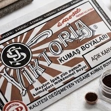 Viktoria 17 - Kumaş Boyası Açık Kahve 11 Gr