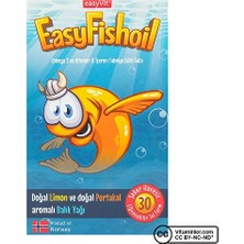 Easyvit Easyfishoil Omega 3 30 Çiğnenebilir Form