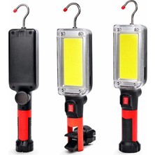 Magicool Gold Silver GS-2040 1200 Lümenmıknatıslı Cob LED Tamirci Feneri