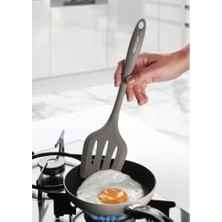 Neoflam Silikon Izgaralı Spatula Gri