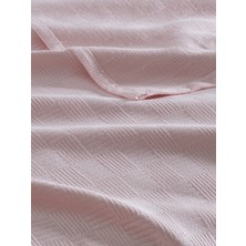 Vessino Home Pike %100 Pamuk Küçük Dama Desenli Yatak Örtüsü Otel Tipi Lüxtek ve Çift Kişilik