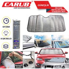 Ekolmaks Oto Cam Ön Güneslik Nikel Balonlu 70*150 cm Büyük