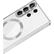 TKÇ Mey Ithalat®  Samsung Galaxy S26 Ultra Kross Magneticsafe Kapak - Gümüş