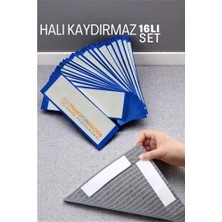 TKÇ Tkcls- Halı Kaydırmaz - Halı Kilim Yolluk Kayma Önleyici Yapışkan 16 Lı Set
