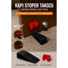 Kapı Stoper Takozu Kaliteli Malzeme ve Kapı Üstü Saklama Kabı ile Birlikte