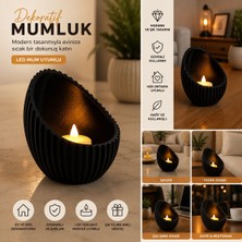 Linia Home Dekoratif Mumluk, Tealight Mumluk, LED