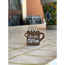 Pazarois Co+2fe Kahve Bardağı Figürlü Anahtarlık