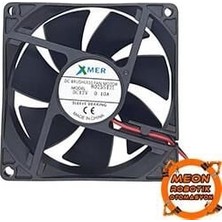 Meon Robotik Otomasyon 80X80X25 12V Fan