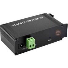 Meon Robotik Otomasyon Gigabit Endüstriyel 5 Port Ethernet Switch - Dın Ray Montajlı