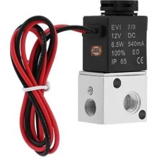 Meon Robotik Otomasyon 12V Solenoid Vakum Valf- 2 Konumlu 3 Yönlü Pnömatik Valfler Su Hava Gazı Sıcak Elektrik Küresel Vana