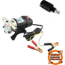 Meon Robotik Otomasyon 12 Volt Gross 3/4'' Sıvı Aktarma Pompası-Su Yağ Mazot Aktarım