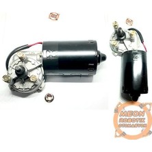 Meon Robotik Otomasyon 12V 55 Rpm Redüktörlü Dc Motor-Silecek Motoru
