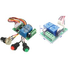 Meon Robotik Otomasyon 6-24V Dc Motor Hız-Yön Kontrol Devresi-Lineer Motor Kontrol Kartı