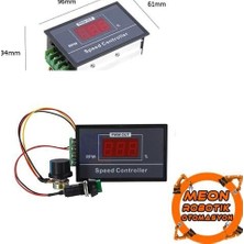 Meon Robotik Otomasyon 6-60V 30A Dc  Pwm Motor Hız Kontrol Devresi