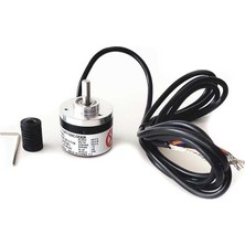 Meon Robotik Otomasyon 12-24VDC 1000 Ppr Ø40MM,6MM Şaft, Artımlı Döner ENKODER-E40S6-1000-3-T-24