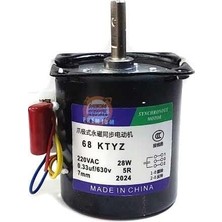 Meon Robotik Otomasyon 68 Ktyz 28W 5 Rpm Redüktörlü Ac Senkron Motor