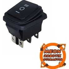 Meon Robotik Otomasyon Körüklü On-Off-On Anahtar 6p (6 Bacak)
