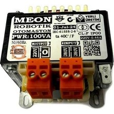 Meon Robotik Otomasyon 750VA 380/220V Ac Difaze Izolasyon Trafosu