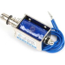 Meon Robotik Otomasyon JF-0530B Dc 12V Itme Çekme Solenoid Elektromıknatıs