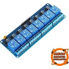 Meon Robotik Otomasyon 5V 8 Kanal Röle Kartı (Geliştirme Kartlarıyla Uyumludur)