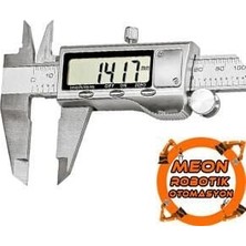 Meon Robotik Otomasyon Dijital Paslanmaz Çelik 150MM Kumpas