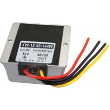 Meon Robotik Otomasyon Dc-Dc 12 To 48V 3A Voltaj Yükseltici - 12V To 48V Step Up Voltaj Regülatörü Otomotiv Regülatörü Su Geçirmez IP67