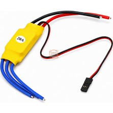 Meon Robotik Otomasyon 20A Esc Fırçasız Motor Sürücü 2-3s Lipo Bec Destekli Drone ve Rc Uygulamaları Için