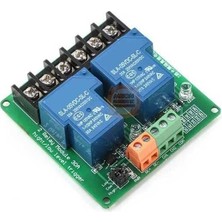 Meon Robotik Otomasyon 2 Kanal 30A 12 Vdc Tetiklemeli Röle MODÜLÜ-12V Röle Kontrol Kartı