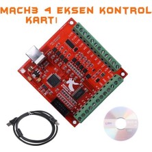 Meon Robotik Otomasyon Mach3 4 Eksen USB Cnc Kontrol Kartı