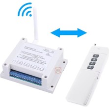 Meon Robotik Otomasyon 5 Km Lora Uzun Menzilli Kablosuz Rf DC12/24V 4 Kanal Uzaktan Kumanda Seti Endüstriyel Tarım Sulama