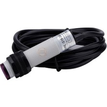 Meon Robotik Otomasyon G18-3A10NA Fotoelektrik Sensör M18 Npn No 10CM Algılama Mesafeli Fotosel