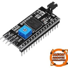 Meon Robotik Otomasyon LCD 1602 I2C Arayüz Serial Adaptör