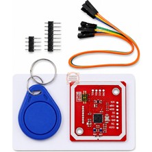 Meon Robotik Otomasyon Nfc Modül PN532 13.56MHZ Rfıd Okuyucu Yazıcı Kart ve Anahtarlık Seti